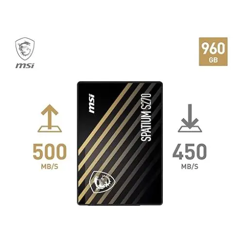 SSD MSI SPATIUM S270 960GB